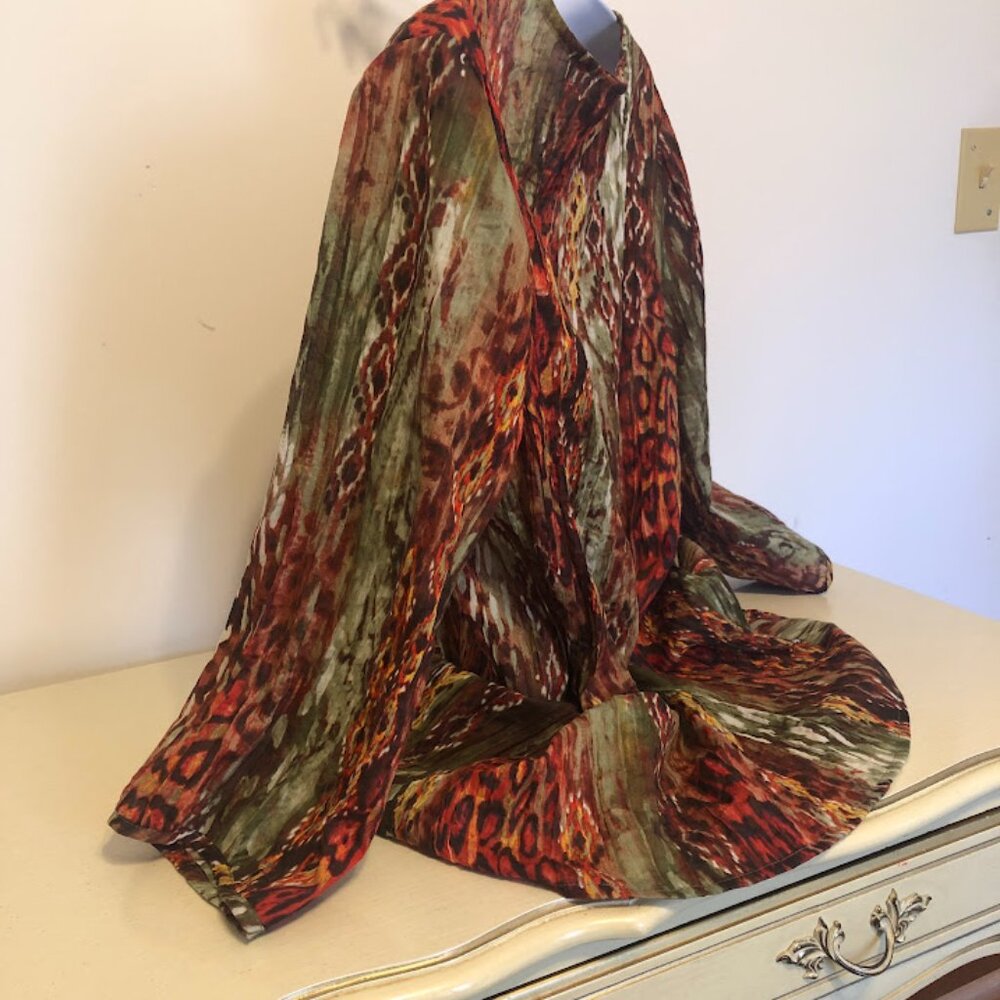 Kim Rogers Bohemian Style Tunic Top - Size 2X - Picture 8 of 14